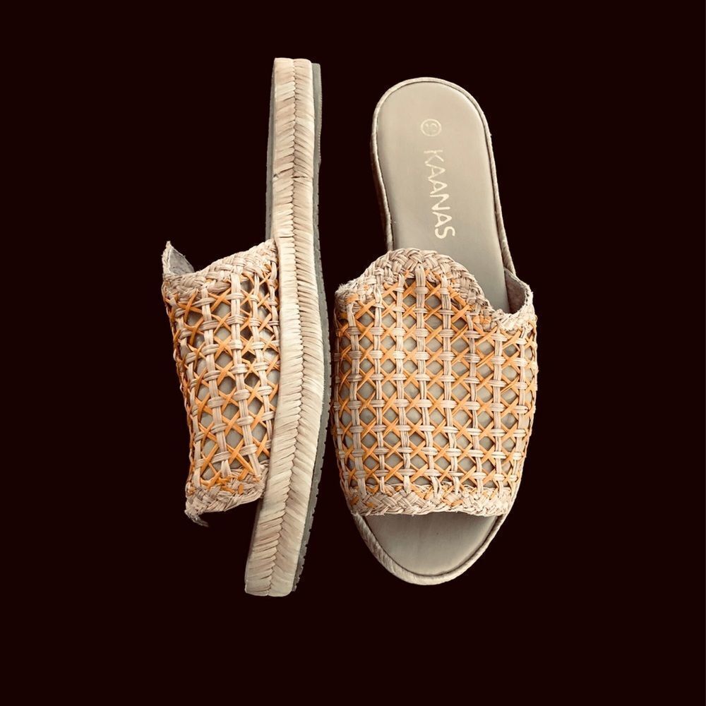 KAANAS Anthropologie Sandals 